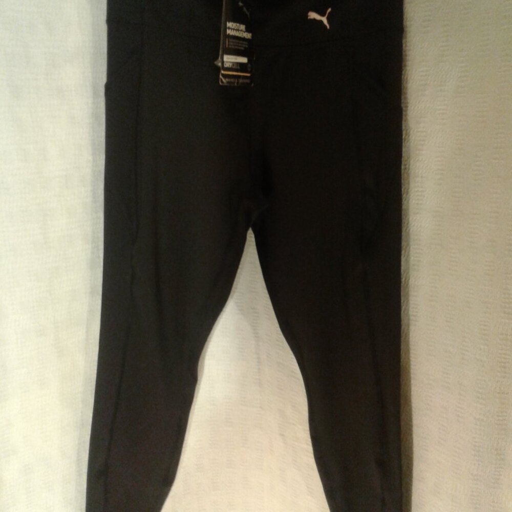NEW! Puma Work-out Black Pants